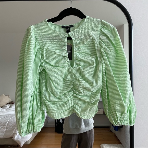 Forever 21 Balloon Long sleeve top - Picture 5 of 5